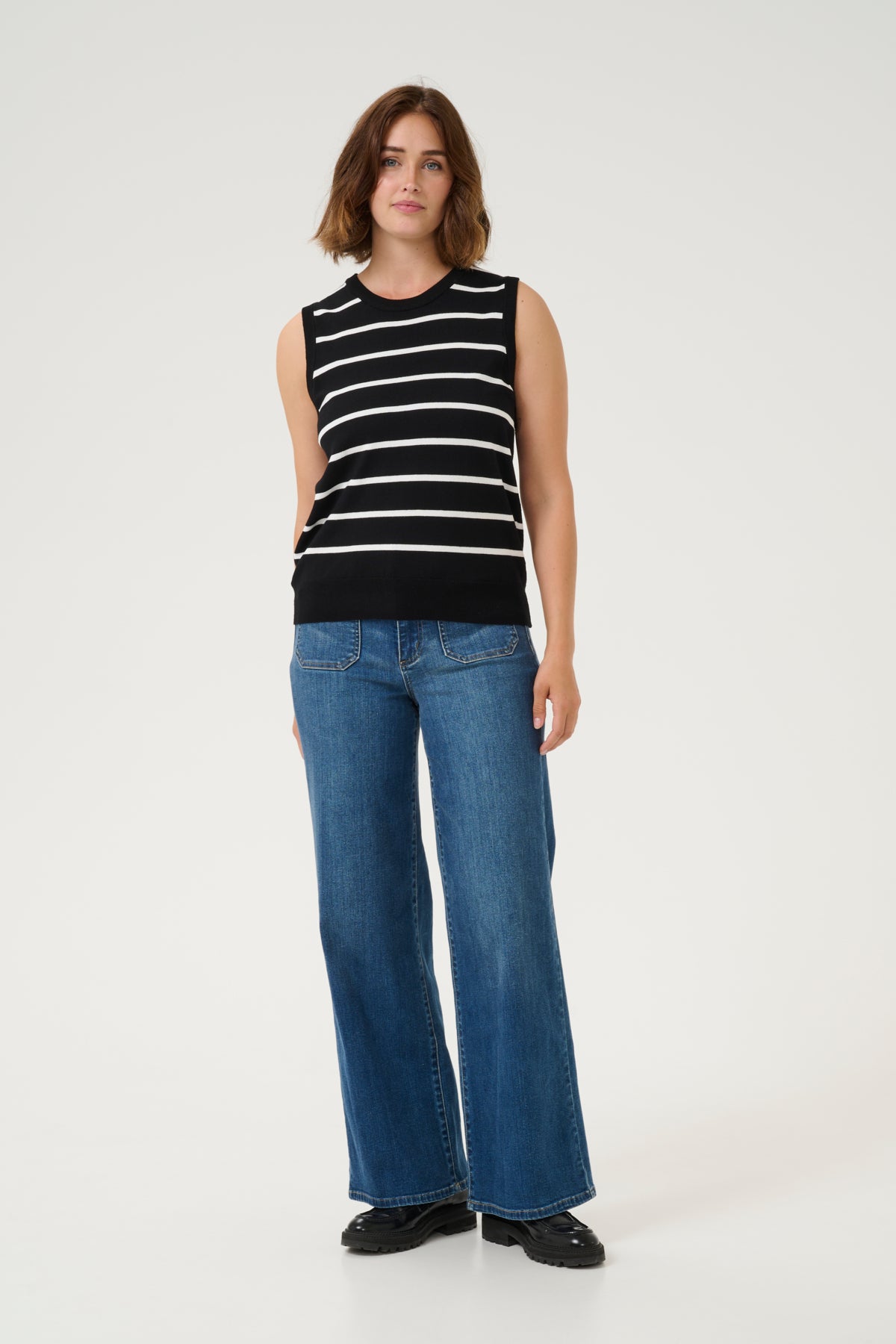 Lizza Lizzie Striped Slipover
