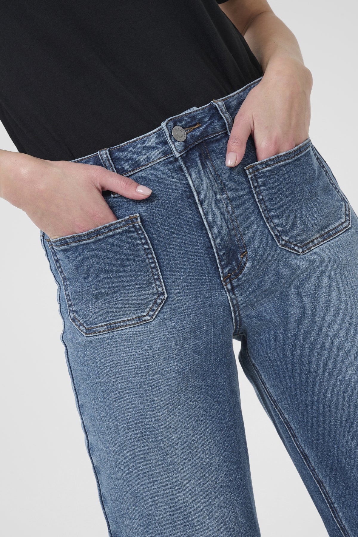Brook HW Reg Fir Jeans