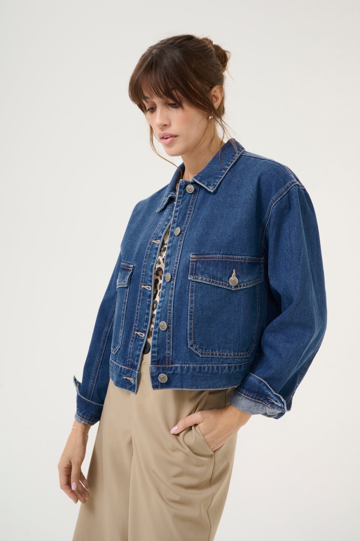 Evea Aniceta Short Denim Jacket