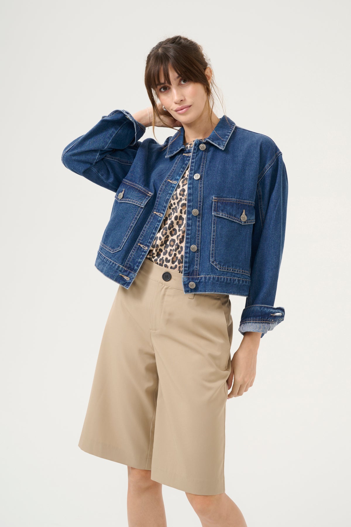 Evea Aniceta Short Denim Jacket