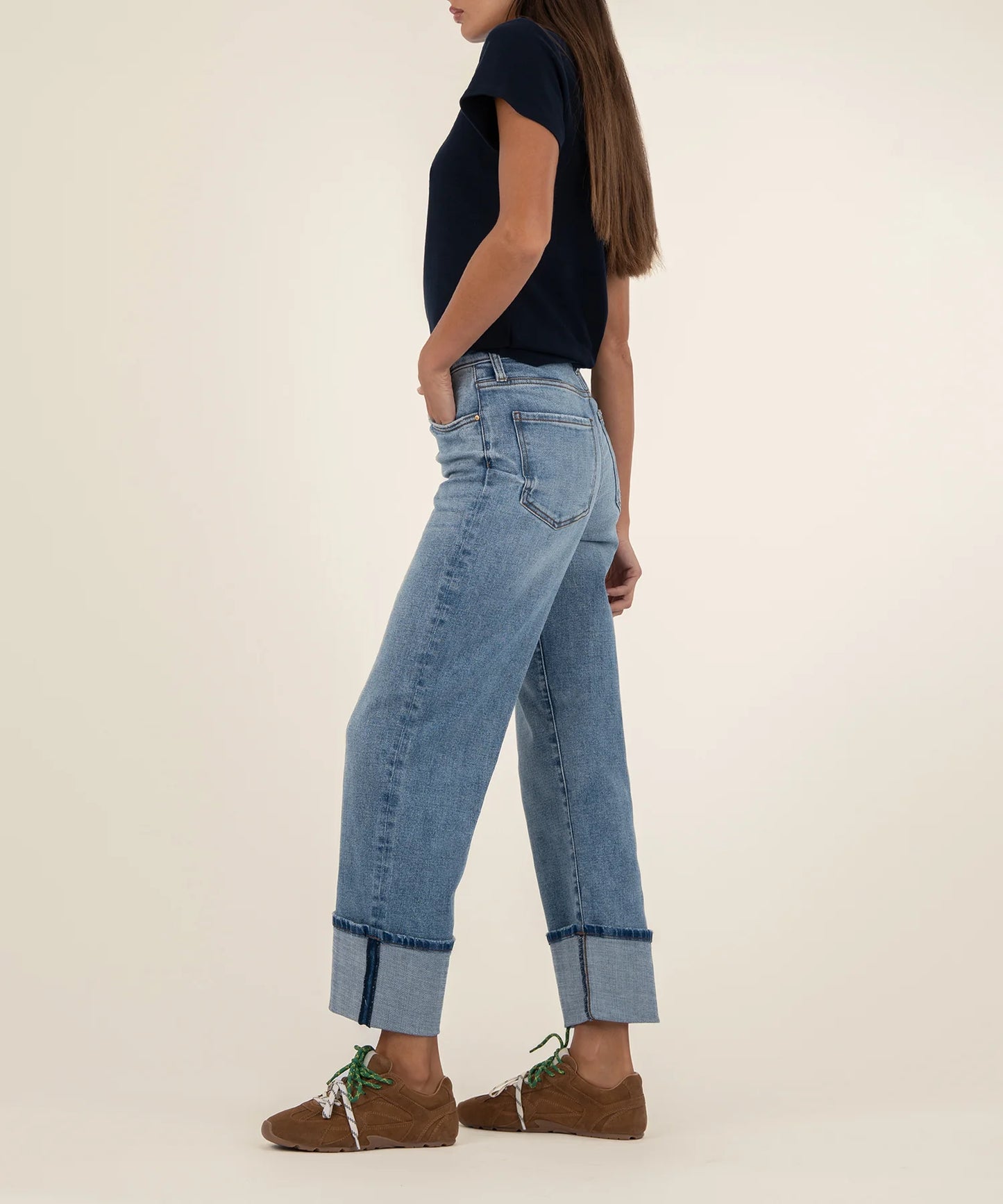 Sienna High Rise Straight Leg Jean - LOVE
