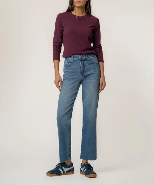 Avery HR Fab AV Straight Leg Jean - BUILDING
