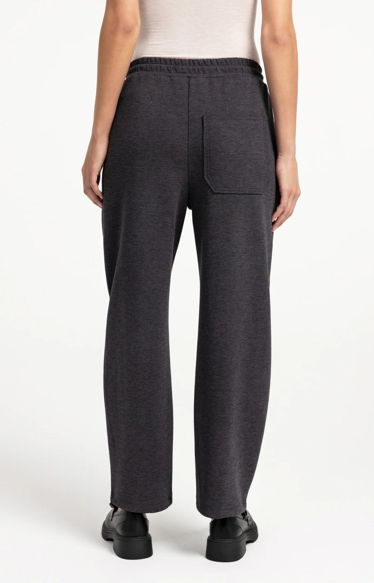 Jersey Barrel Leg Trousers