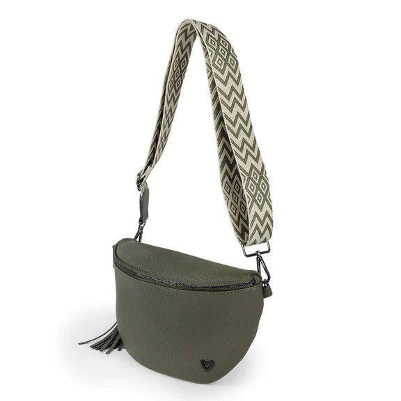 Kimberley Vegan Leather Crossbody Bag