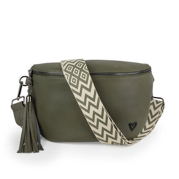Kimberley Vegan Leather Crossbody Bag