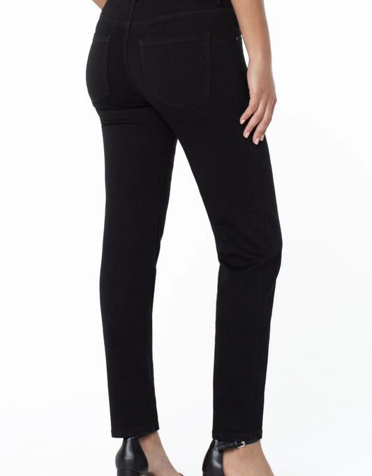 Gia Slim Jeans - OVERDYE BLACK