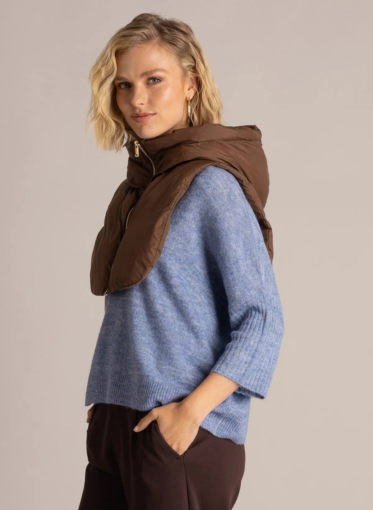 Querine Puffer Collar