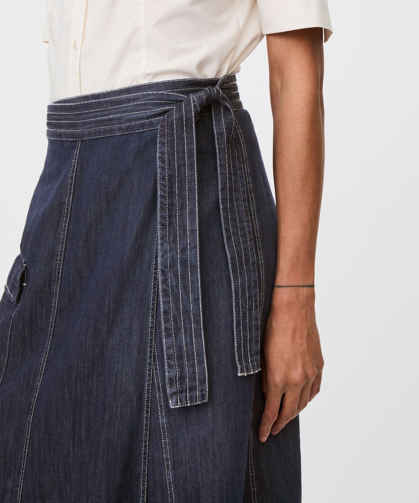 Sanchiana Denim Skirt