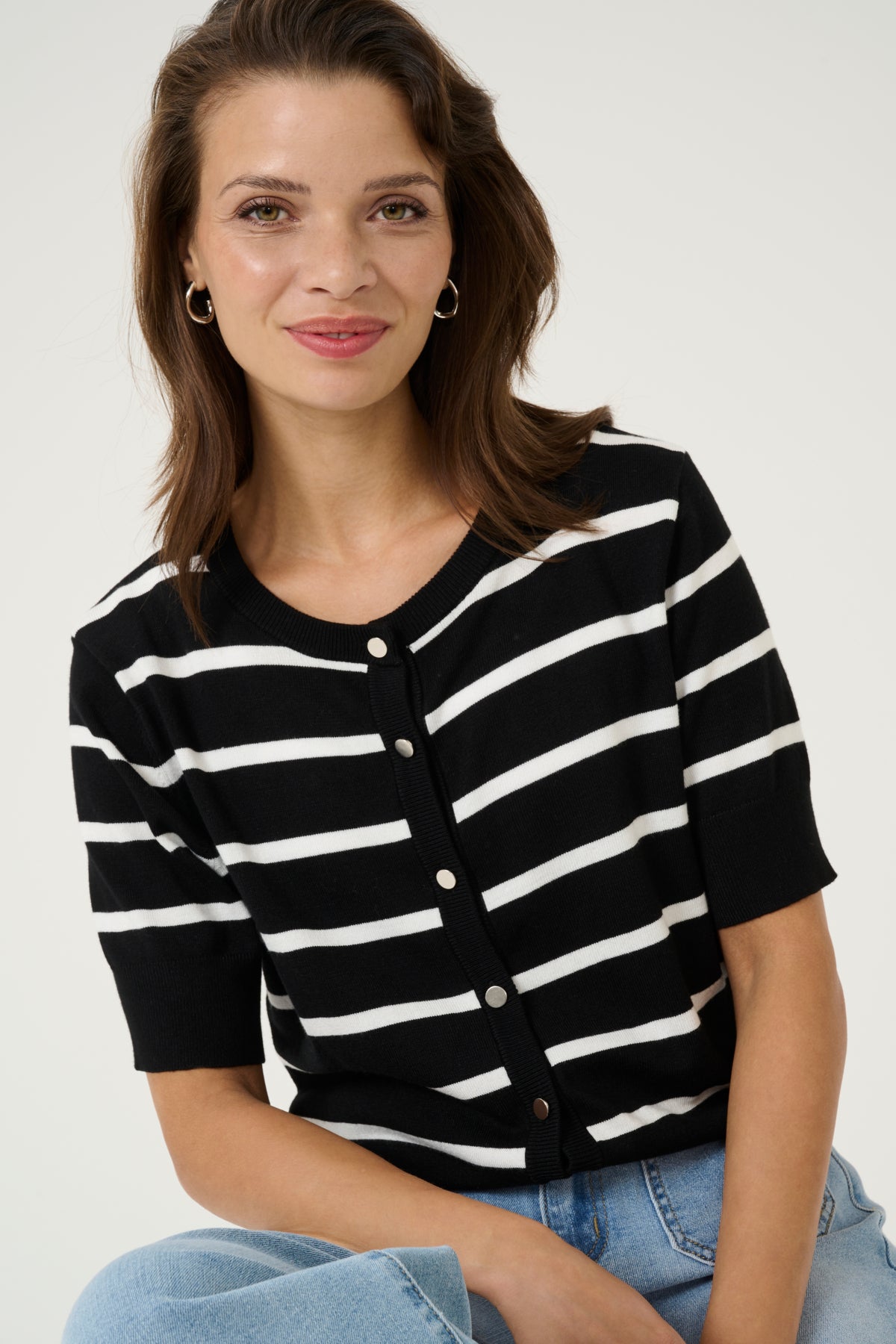 Lizza Short Sleeve Cardigan