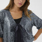 Laurie Lau Sequin Cardigan