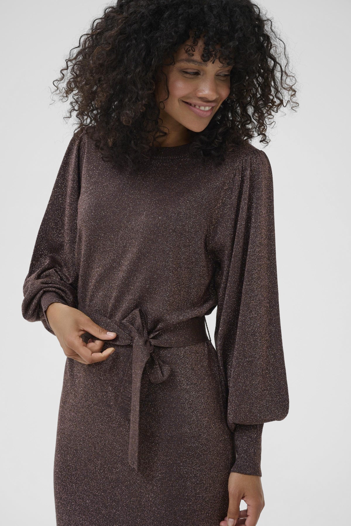 Regina Knit Belt Dress