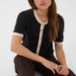 Lizzy Lizza Contrast Cardigan