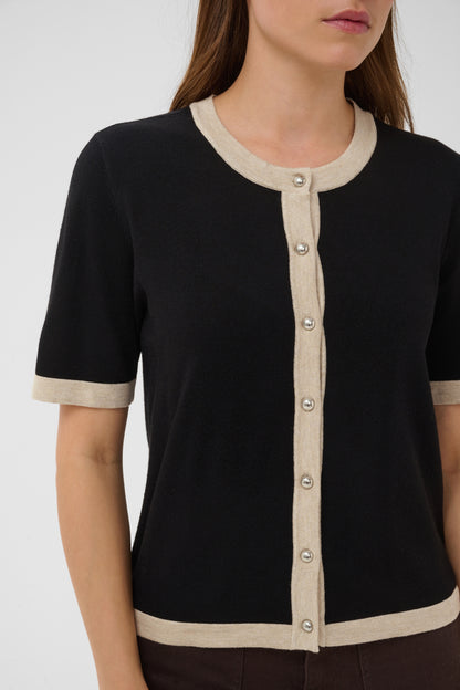 Lizzy Lizza Contrast Cardigan