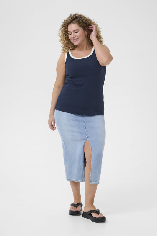 Carna Carina Contrast Top