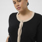 Lizzy Lizza Contrast Cardigan