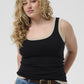 Lizzy Lizza Contrast Knit Top