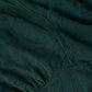 Megan Embroidered Jersey Dress - DARK GREEN
