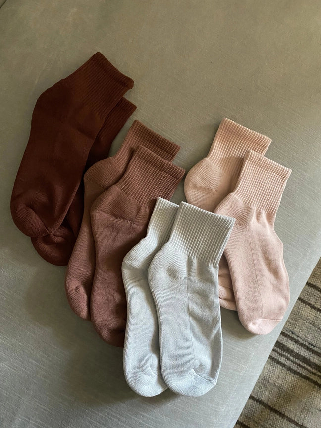 Cotton-Blend Ankle Sock