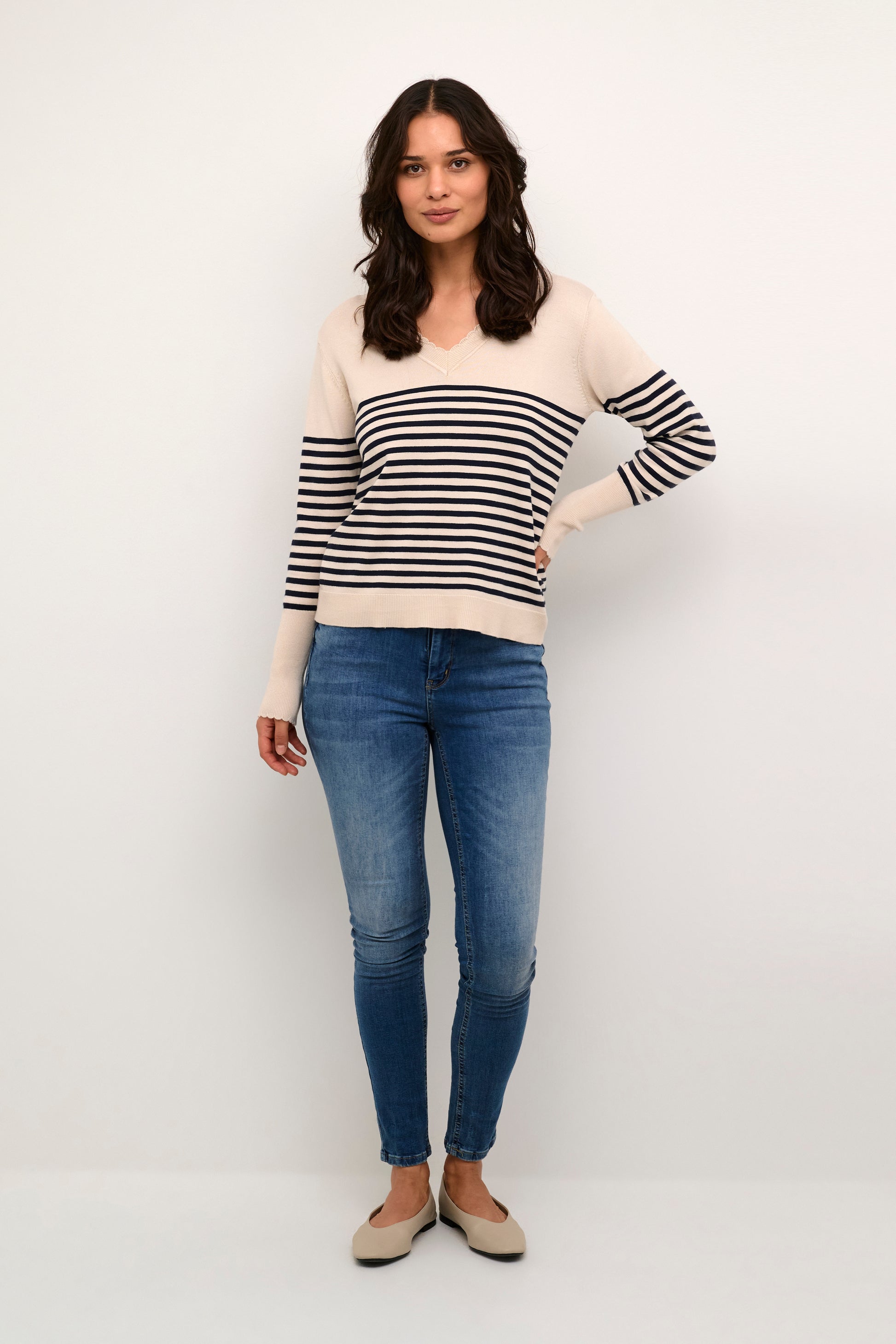 Annemarie Scallop Stripe – Lewk Clothing