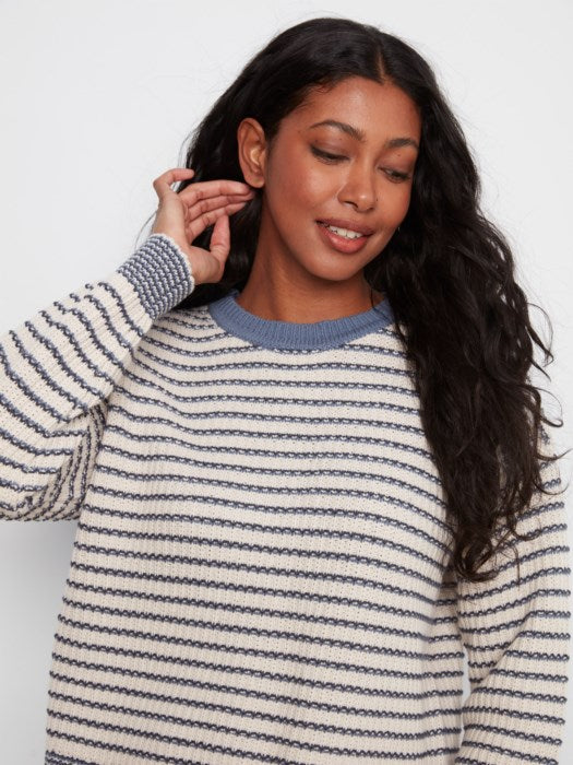 Striped Crew Neck Sweater