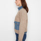 Denim Sweater Jacket