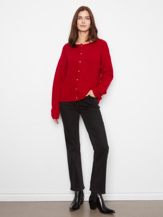 Reversible Sweater Cardigan - C2133