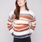 Long Sleeve Patchwork Sweater Knit