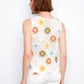 Floral Sleeveless Crochet Top