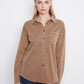 Button-Front Twill Overshirt