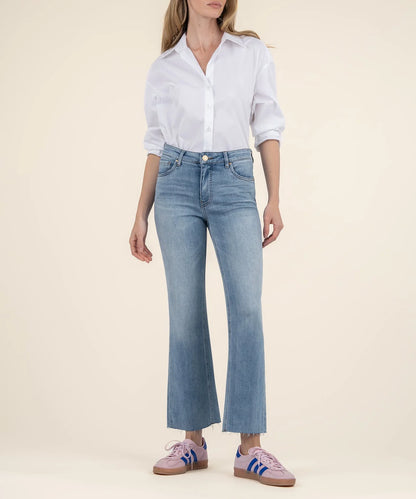 Kelsey High Rise Fab Ab Ankle Flare - HONEST