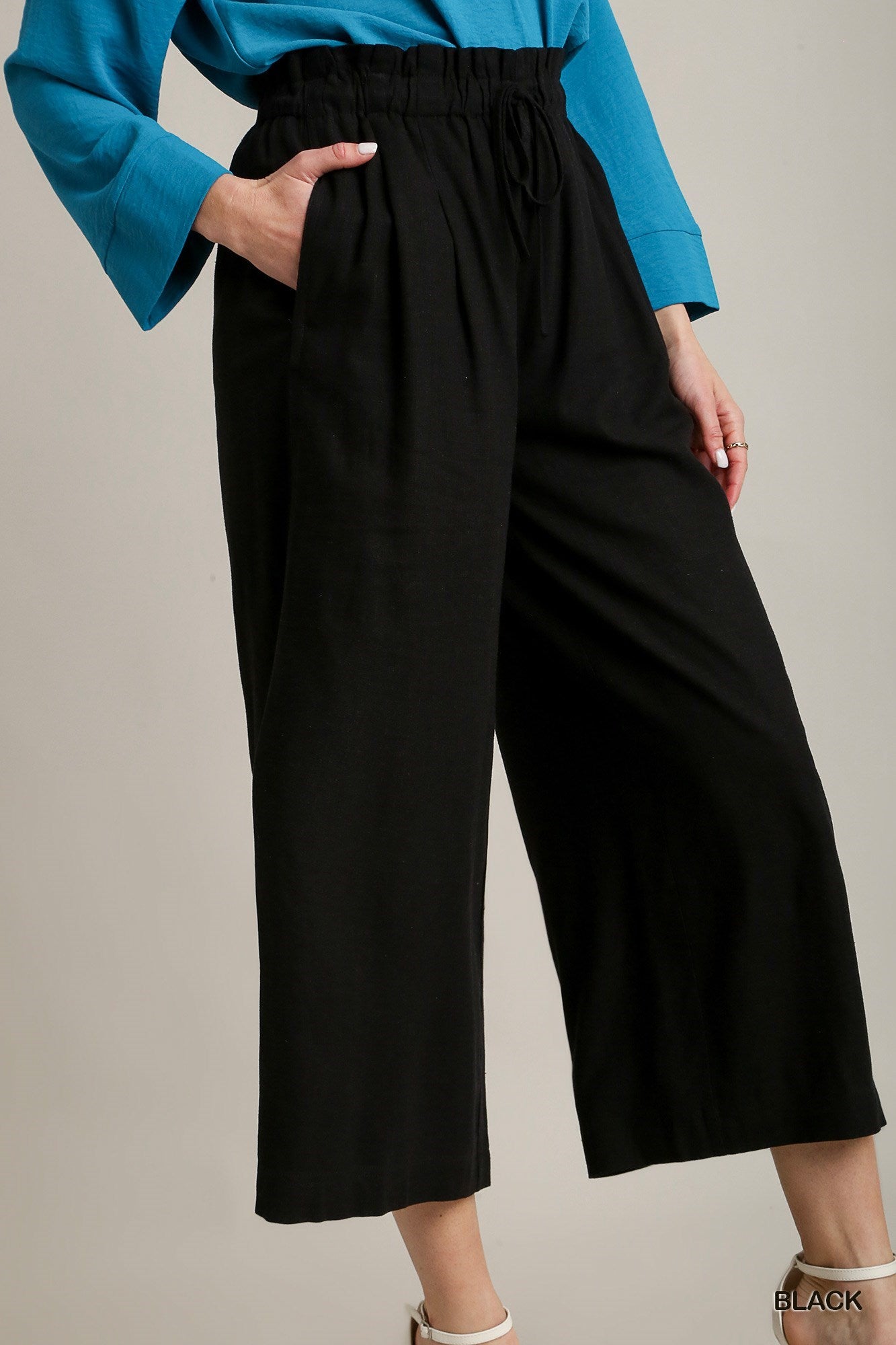 Linen Wide Leg Pant