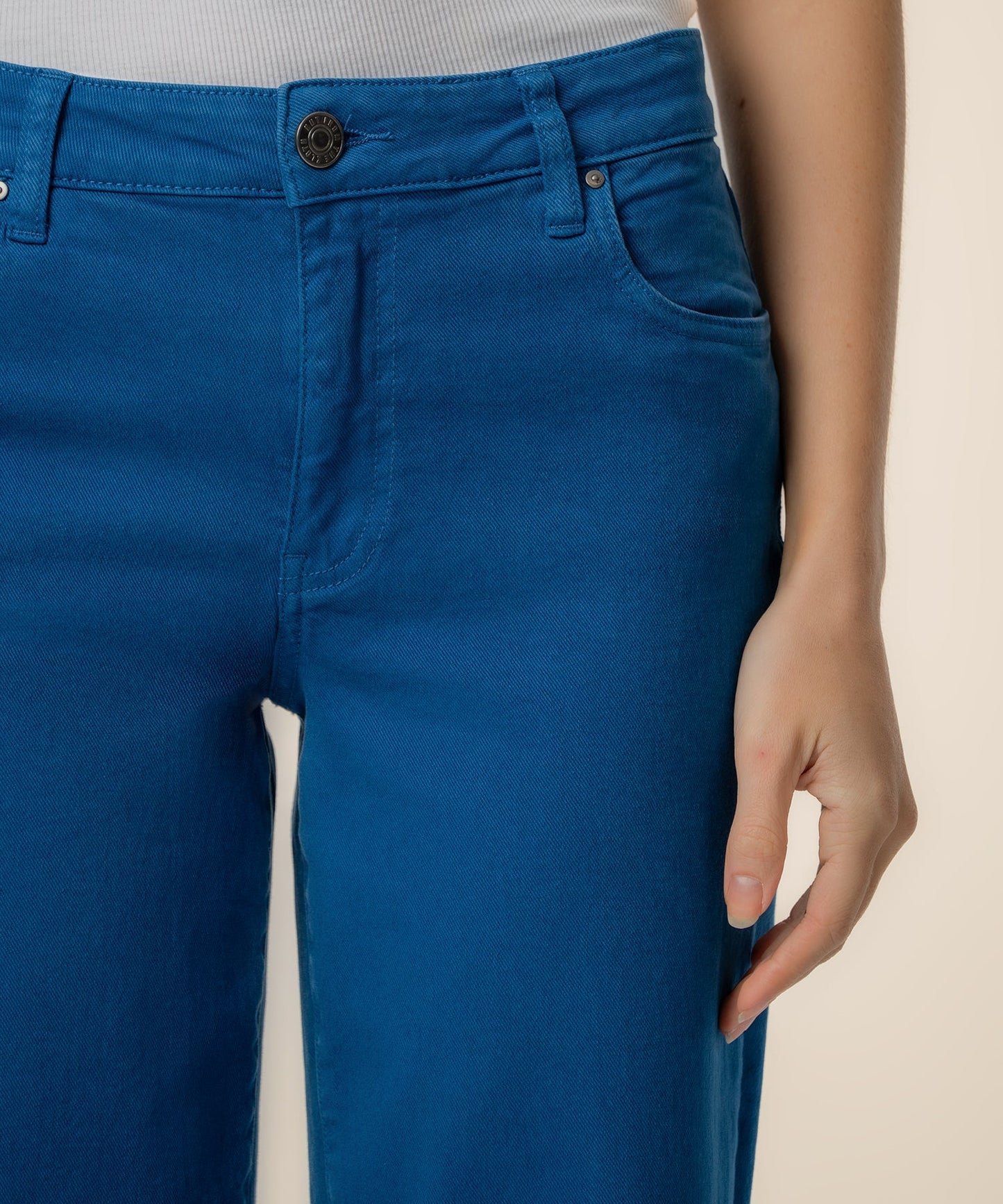 Charlotte High Rise Wide Leg Jean - SAPPHIRE