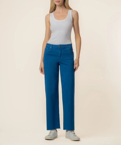 Charlotte High Rise Wide Leg Jean - SAPPHIRE