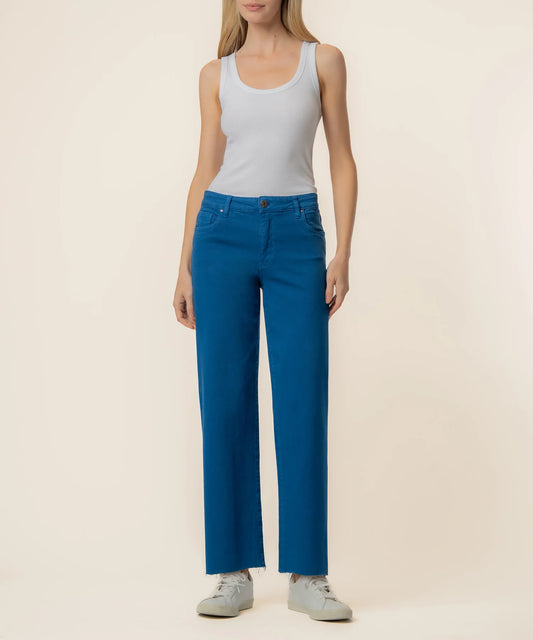 Charlotte High Rise Wide Leg Jean - SAPPHIRE