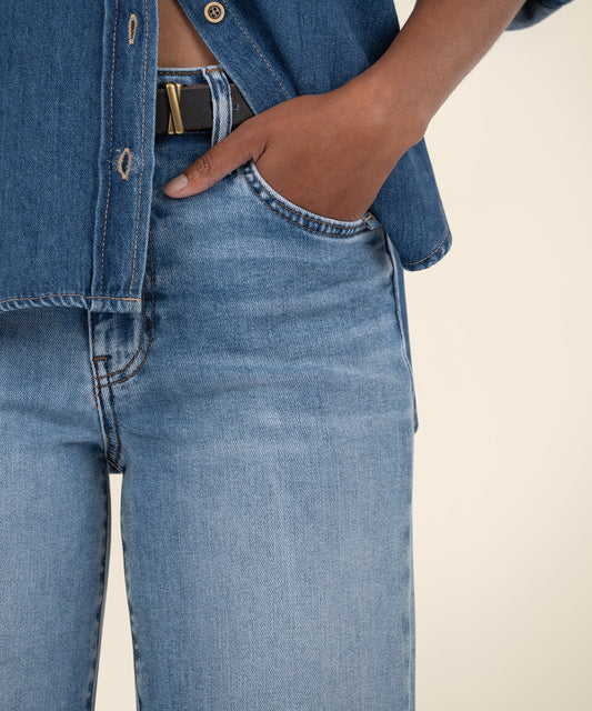 Charlotte High Rise Wide Leg Jean - INCONTESTABLE