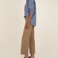 Charlotte High Rise Wide Leg Jean - CARAMEL