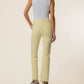 Kelsey Ankle Flare Jeans - PASTEL YELLOW