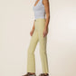 Kelsey Ankle Flare Jeans - PASTEL YELLOW