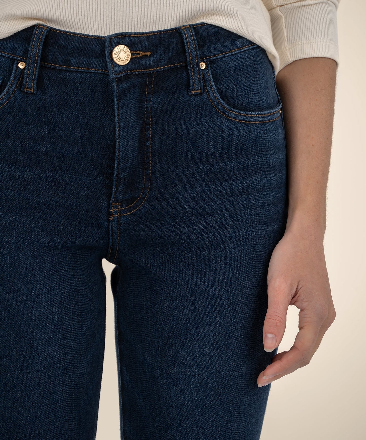 Reese High Rise Ankle Straight Jeans - COURAGEOUSLY