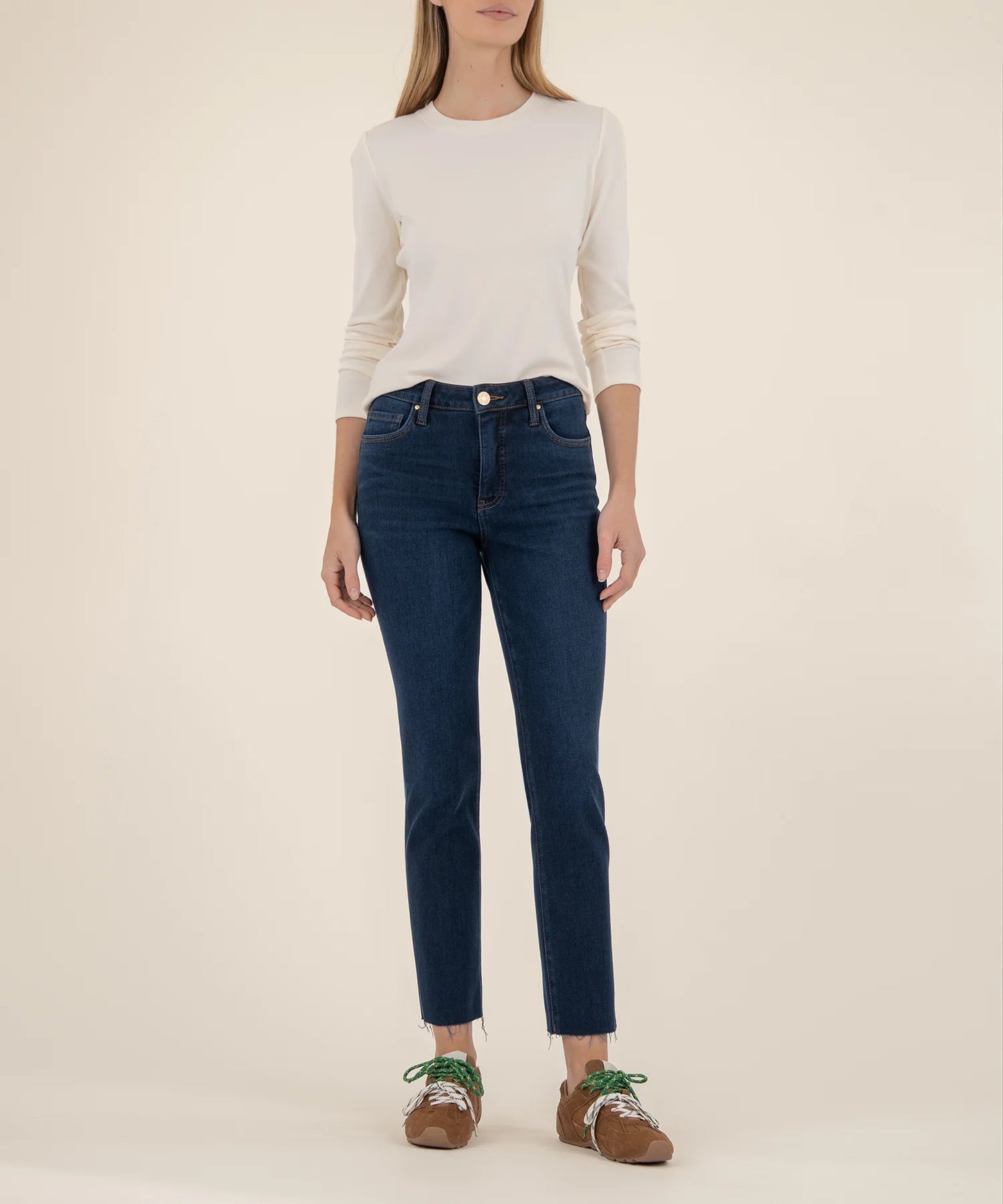 Reese High Rise Ankle Straight Jeans - COURAGEOUSLY
