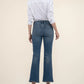 Kelsey Mid Rise Ankle Flare Jeans