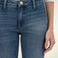 Kelsey Mid Rise Ankle Flare Jeans