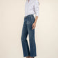 Kelsey Mid Rise Ankle Flare Jeans