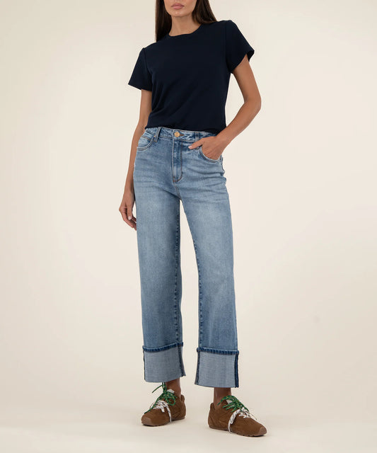 Sienna High Rise Straight Leg Jean - LOVE