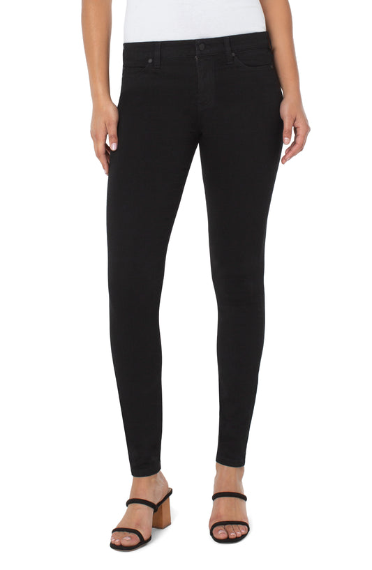 Abby Skinny Jean- BLACK RINSE