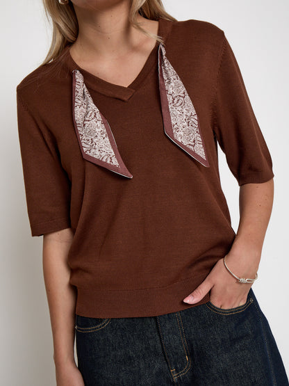 Refaela Knit T-Shirt