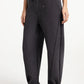 Jersey Barrel Leg Trousers