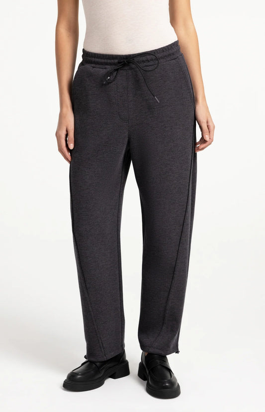 Jersey Barrel Leg Trousers