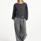 Lightweight Sweater with Folded Detail