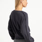 Lightweight Sweater with Folded Detail